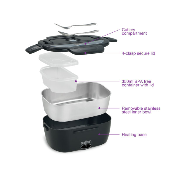 Salton Portable Electric Lunchbox Wayfair